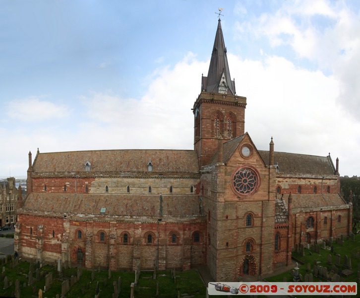 Orkney - Kirkwall - St Magnus Cathedral from Bishop's Palace
Stitched Panorama
Mots-clés: Ruines chateau Eglise Moyen-age