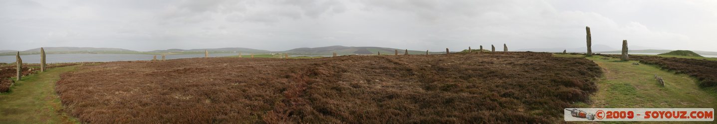 Orkney - Brodgar Circle - panorama
Mots-clés: Megalithique prehistorique panorama