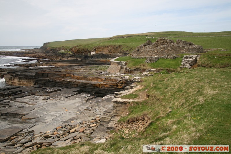 Orkney - Rousay - Midhowe Broch
Georth, Orkney, Scotland, United Kingdom
Mots-clés: Ruines prehistorique mer