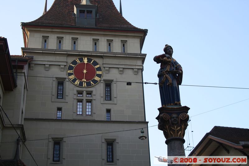 Berne - Kafigturm (Tour des Prisons) et Anna-Seiler Brunnen
Mots-clés: patrimoine unesco Fontaine