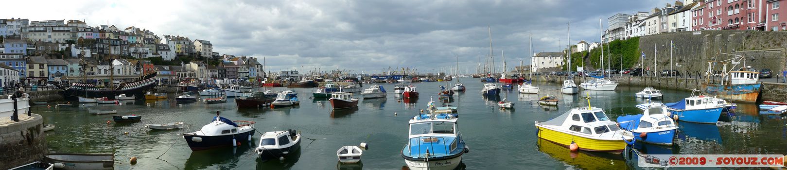 Brixham Harbour - panorama
Mots-clés: panorama bateau Port