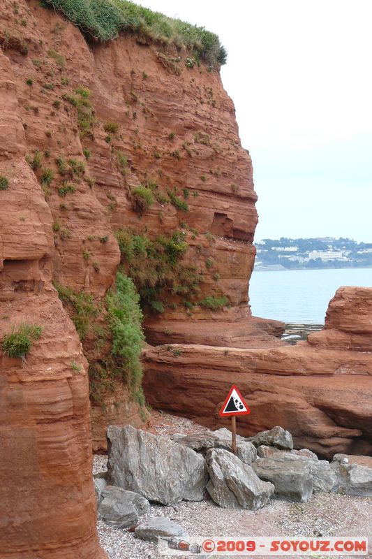 Paignton - Marine Parade - Falling Rocks
Paignton, Devon, England, United Kingdom
Mots-clés: Roadsign