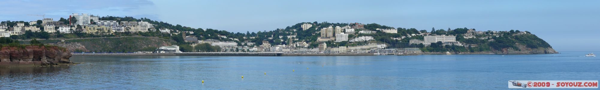 Paignton - view on Torquay - panorama
A3022, Torbay TQ2 6, UK
Mots-clés: panorama mer
