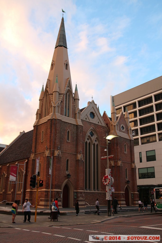 Perth CBD - Wesley Uniting Church
Mots-clés: AUS Australie Cloisters Square Po geo:lat=-31.95322500 geo:lon=115.85689800 geotagged Perth Western Australia Eglise sunset Wesley Uniting Church