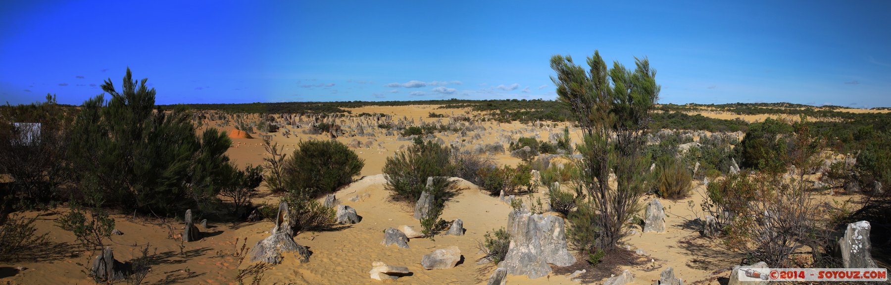 Nambung National Park  - The Pinnacles - Panorama
Stitched Panorama
Mots-clés: AUS Australie Cervantes geo:lat=-30.60305200 geo:lon=115.15681800 geotagged Western Australia Parc paysage panorama