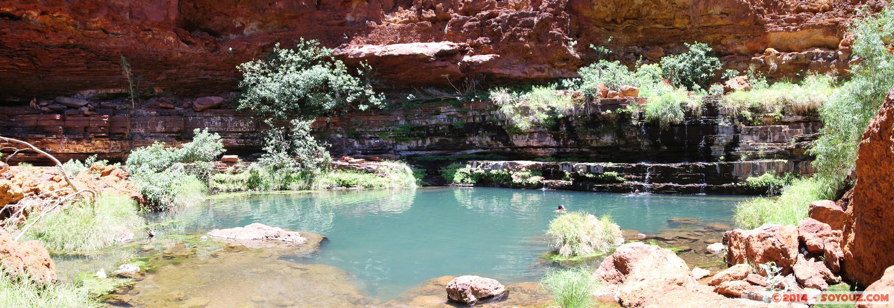 Karijini National Park - Dales Gorges - Circular Pool - Panorama
Stitched Panorama
Mots-clés: AUS Australie geo:lat=-22.47570300 geo:lon=118.56221980 geotagged Wittenoom Western Australia Karijini National Park Karijini Dales Gorges Circular Pool panorama