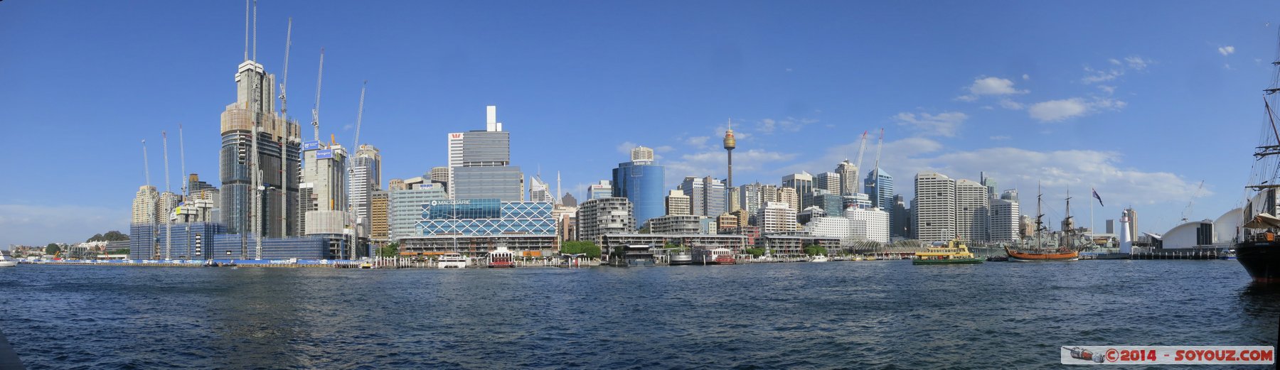 Sydney - Darling Harbour - Panorama
Stitched Panorama
Mots-clés: AUS Australie Darling Harbour geo:lat=-33.86684300 geo:lon=151.19861800 geotagged New South Wales Sydney Sydney Tower panorama
