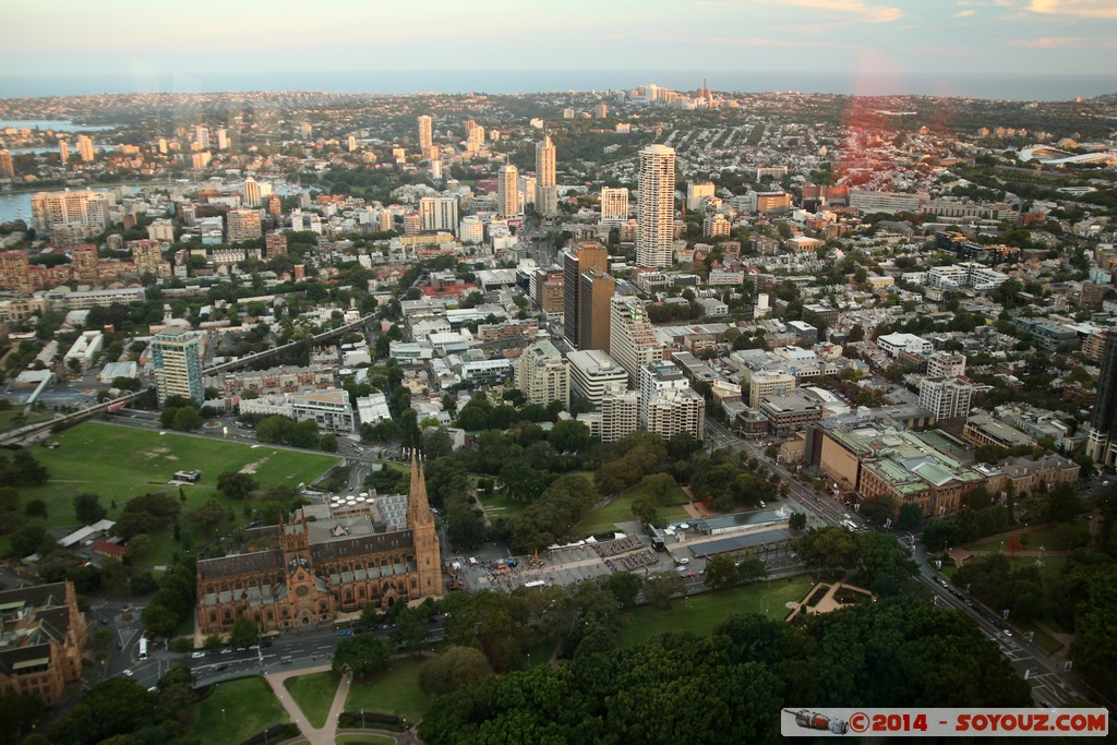 St Mary's Cathedral from Sydney Tower
Mots-clés: AUS Australie geo:lat=-33.87061932 geo:lon=151.20903566 geotagged New South Wales Sydney Nuit Sydney Tower St Marys Cathedral Eglise