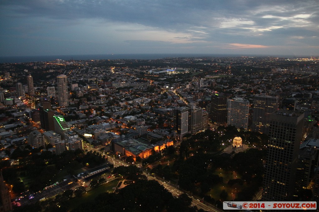 Sydney by Night from Sydney Tower - ANZAC Memorial / Hyde Park
Mots-clés: AUS Australie geo:lat=-33.87061932 geo:lon=151.20903566 geotagged New South Wales Sydney Nuit Sydney Tower Hyde Park ANZAC Memorial