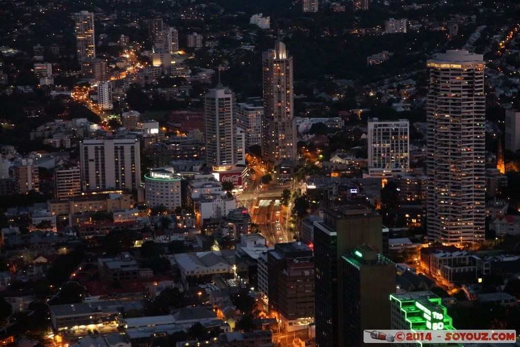 Sydney by Night from Sydney Tower - Kings Cross
Mots-clés: AUS Australie geo:lat=-33.87061932 geo:lon=151.20903566 geotagged New South Wales Sydney Nuit Sydney Tower Kings Cross