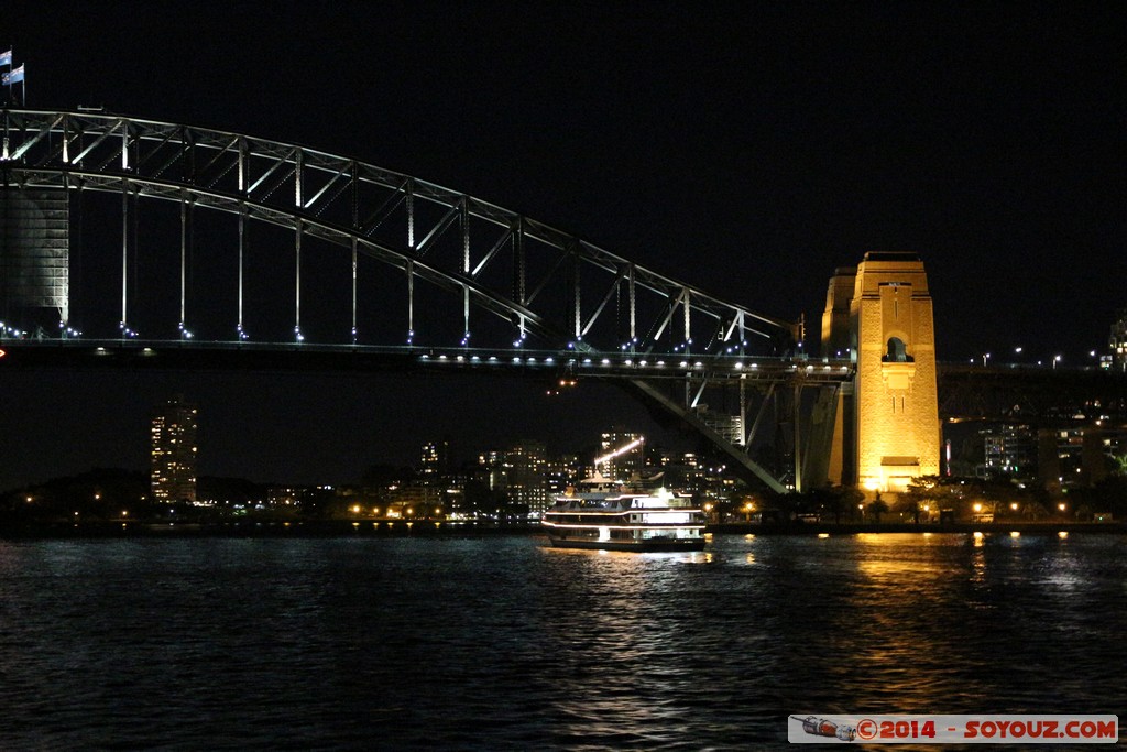 Sydney Harbour by Night - Harbour Bridge
Mots-clés: AUS Australie geo:lat=-33.85413720 geo:lon=151.21725460 geotagged Kirribilli New South Wales Sydney Nuit Sydney Harbour Port Jackson Harbour Bridge
