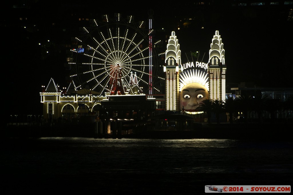 Sydney by Night - Luna Park
Mots-clés: AUS Australie geo:lat=-33.85665803 geo:lon=151.21451676 geotagged New South Wales Sydney Nuit Circular quay Luna Park