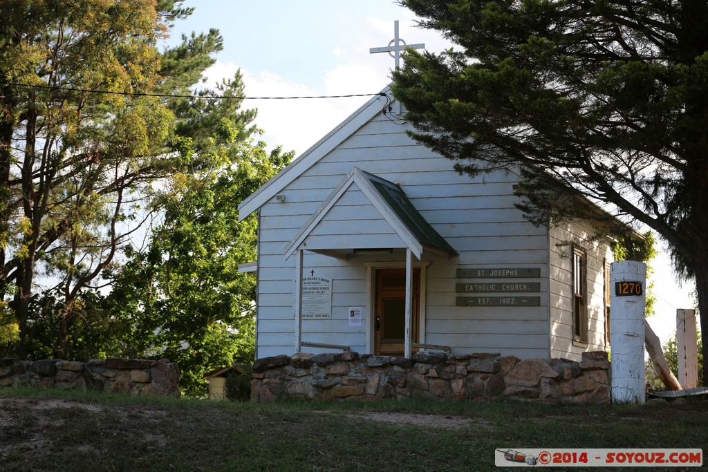 Blue Mountains - Megalong Valley - St Josephs church
Mots-clés: AUS Australie geo:lat=-33.72422644 geo:lon=150.23137556 geotagged Megalong Megalong Valley New South Wales Blue Mountains patrimoine unesco Eglise