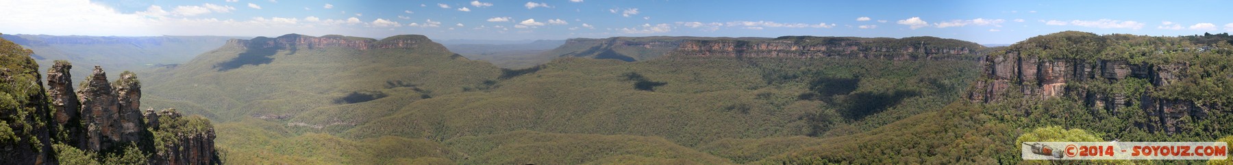 Katoomba - Echo Point - The Three Sisters - Panorama
Stitched Panorama
Mots-clés: AUS Australie geo:lat=-33.73277614 geo:lon=150.31199086 geotagged Katoomba New South Wales Blue Mountains patrimoine unesco panorama paysage Echo Point The Three Sisters