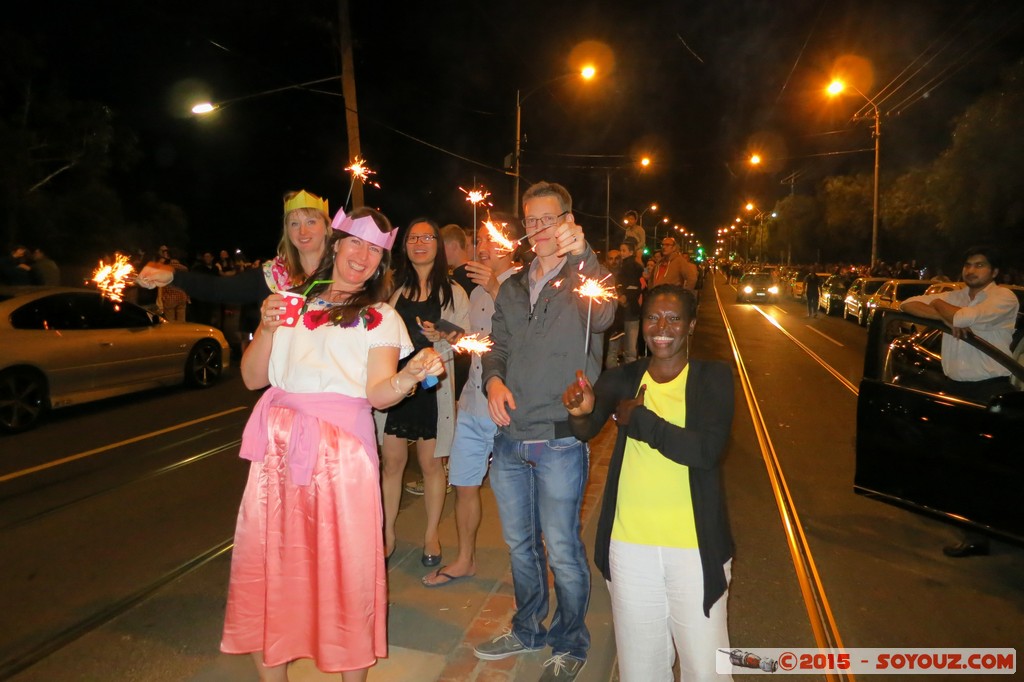 Melbourne - NYE 2014 with Ben' friends
