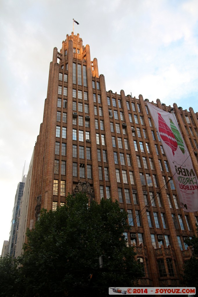 Melbourne - Manchester Unity Building
Mots-clés: AUS Australie geo:lat=-37.81535692 geo:lon=144.96667162 geotagged Melbourne Victoria World Trade Centre Manchester Unity Building