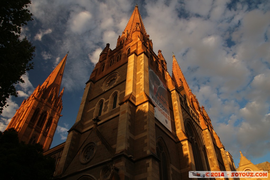 Melbourne - St Pauls Cathedral
Mots-clés: AUS Australie geo:lat=-37.81699271 geo:lon=144.96730864 geotagged Melbourne Victoria World Trade Centre sunset St Pauls Cathedral Eglise