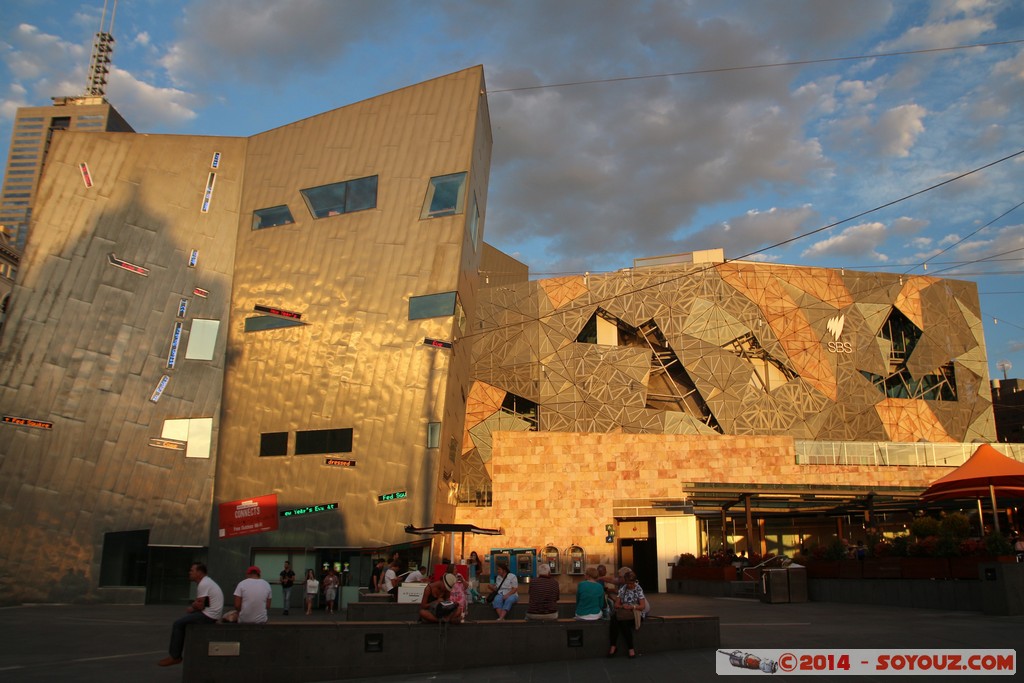 Melbourne - Australian Centre for the Moving Image
Mots-clés: AUS Australie geo:lat=-37.81775550 geo:lon=144.96807307 geotagged Melbourne Victoria World Trade Centre Federation Square sunset Australian Centre for the Moving Image