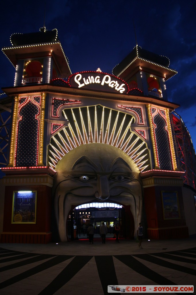 Melbourne - St Kilda by Night - Luna Park
Mots-clés: AUS Australie geo:lat=-37.86705610 geo:lon=144.97684420 geotagged Saint Kilda St Kilda Victoria Nuit Luna Park