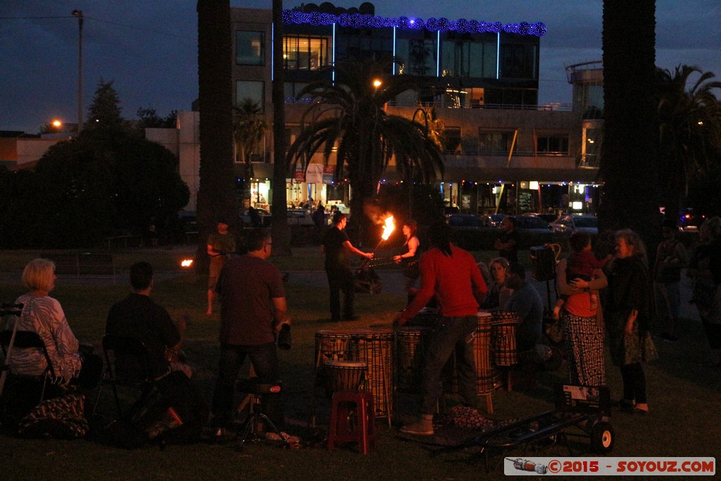 Melbourne - St Kilda by Night - Drums session
Mots-clés: AUS Australie geo:lat=-37.86742670 geo:lon=144.97788055 geotagged Saint Kilda St Kilda Victoria Nuit musique